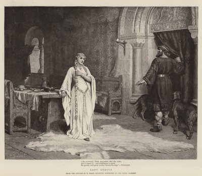 Lady Godiva by Edmund Blair Leighton